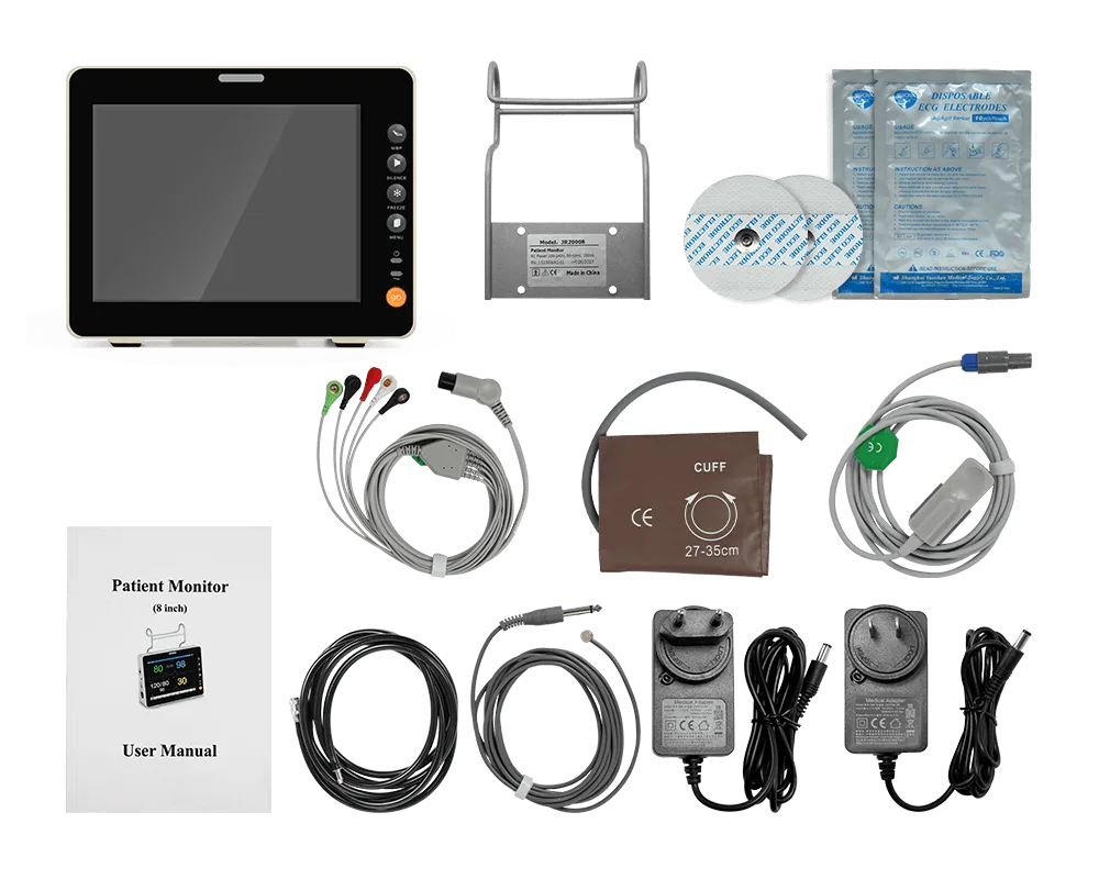 8-Inch Touchscreen Patient Monitor