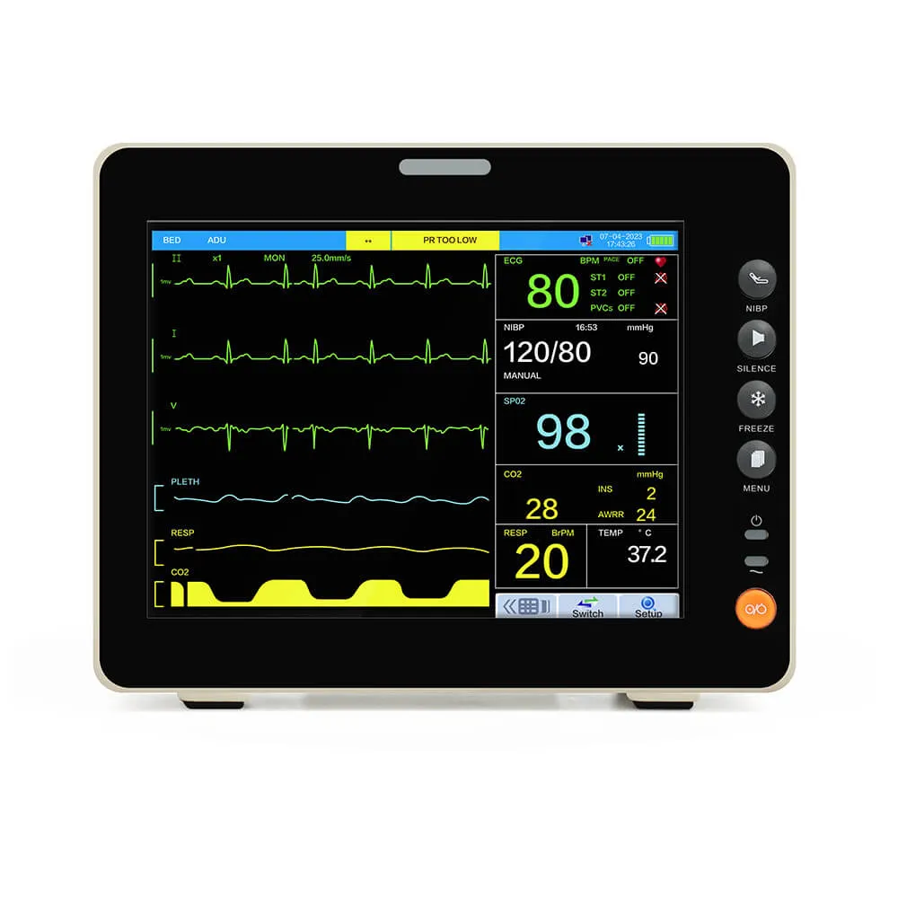 8-Inch Touchscreen Patient Monitor