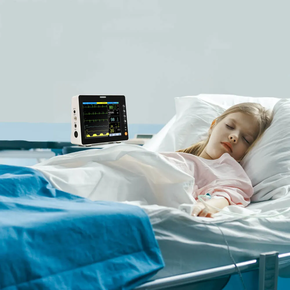 8-Inch Touchscreen Patient Monitor