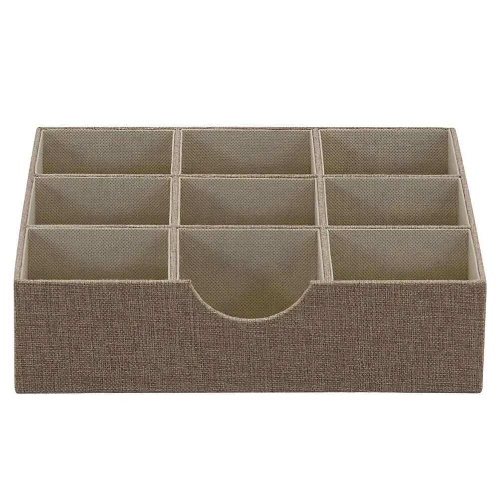 9 Section Drawer Organizer Box