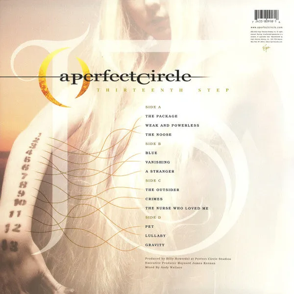 A Perfect Circle Thirteenth Step 2xLP Mint (M) Mint (M)