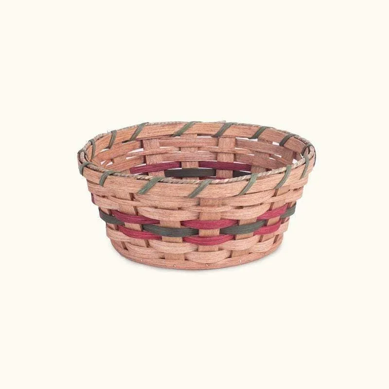 Amish Mending Basket | Wicker Darning & Sewing Notion Storage