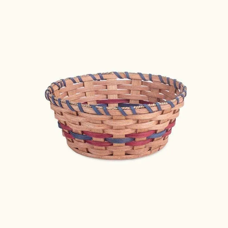 Amish Mending Basket | Wicker Darning & Sewing Notion Storage