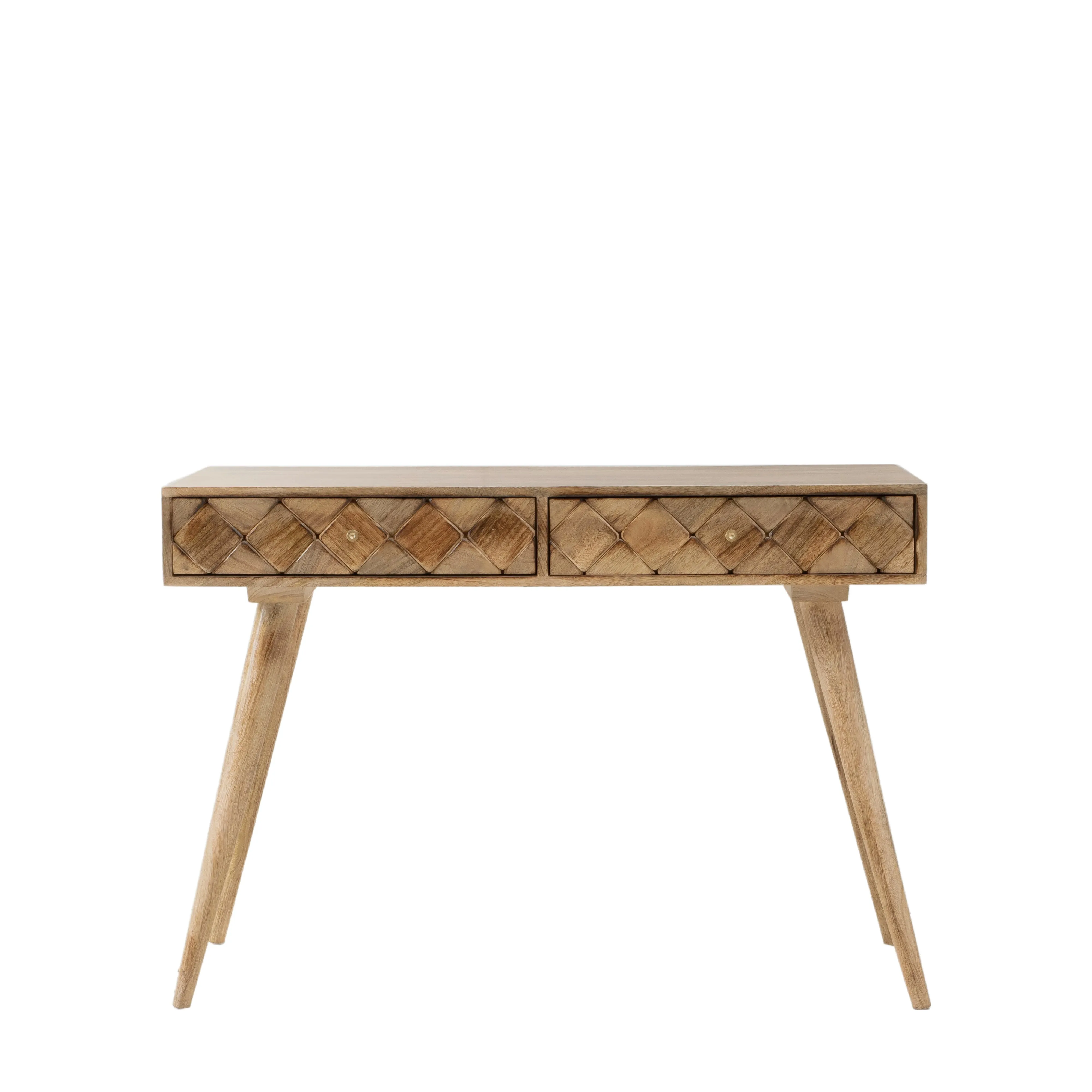 Amos Tuscany Console Table Burnt Wax