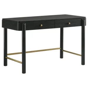 Arini 2-drawer Vanity Desk Makeup Table Black