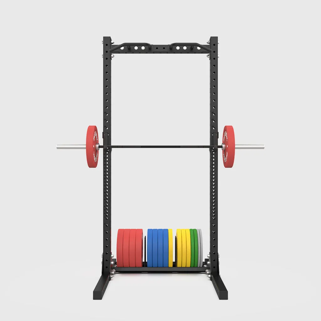 BLK BOX Samson Squat Stand - 2.5m Pro with Bumper Plate Storage