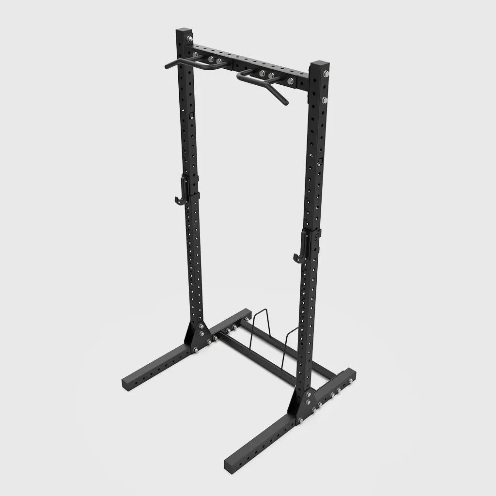 BLK BOX Samson Squat Stand - 2.5m Pro with Bumper Plate Storage