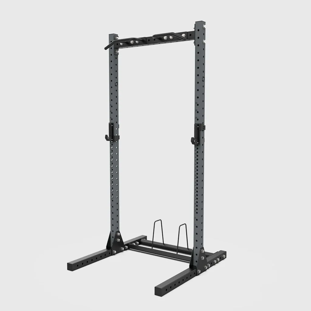 BLK BOX Samson Squat Stand - 2.5m Pro with Bumper Plate Storage