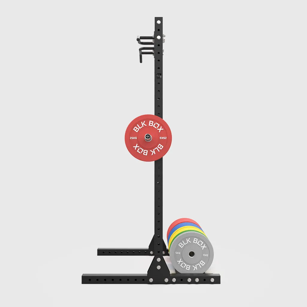 BLK BOX Samson Squat Stand - 2.5m Pro with Bumper Plate Storage