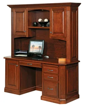 Buckingham Amish Desk & Hutch