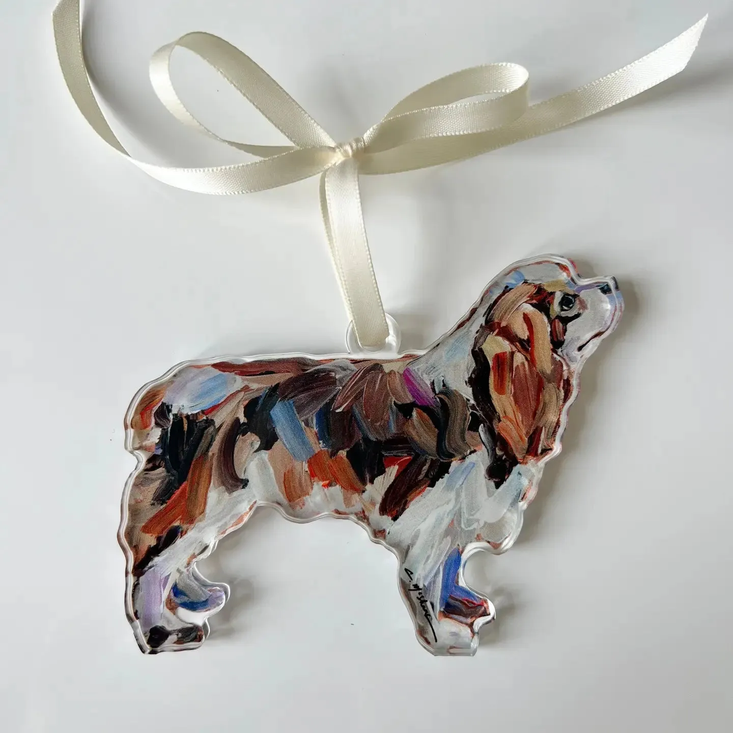 Cavalier King Charles Acrylic Ornament