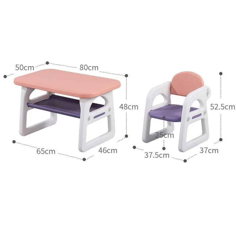 Classic  Multi-functional Children's Learning Desk Set