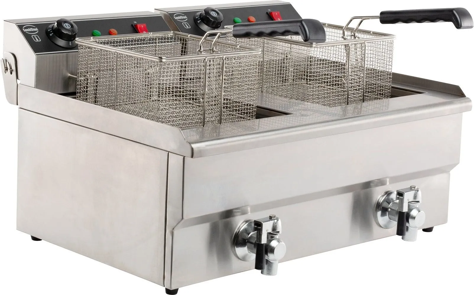 Combisteel Electric Counter Top Fryer Twin Tank 2 x 8 Litre - 7455.1005