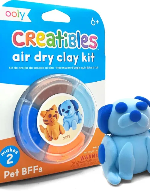 Creatibles Air Dry Clay Kit Pet Bffs