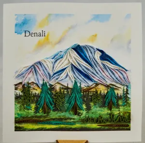 Denali Quilling Card