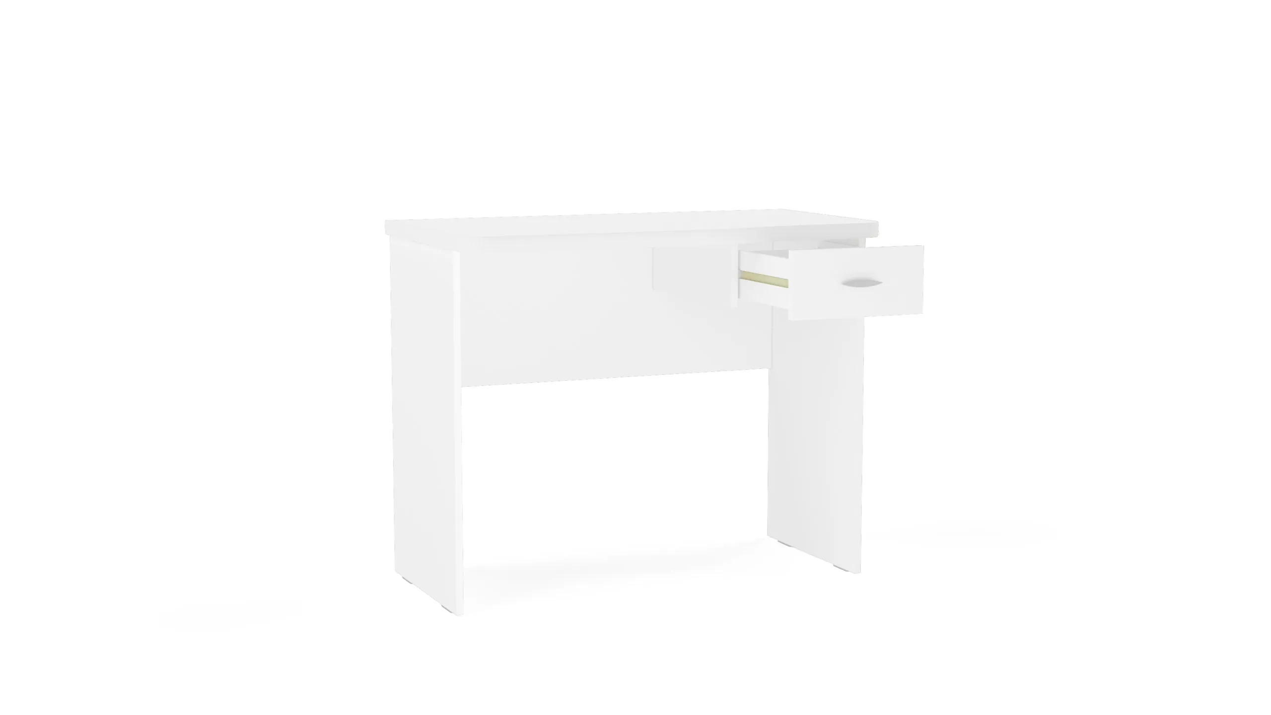 Diego White Office Table