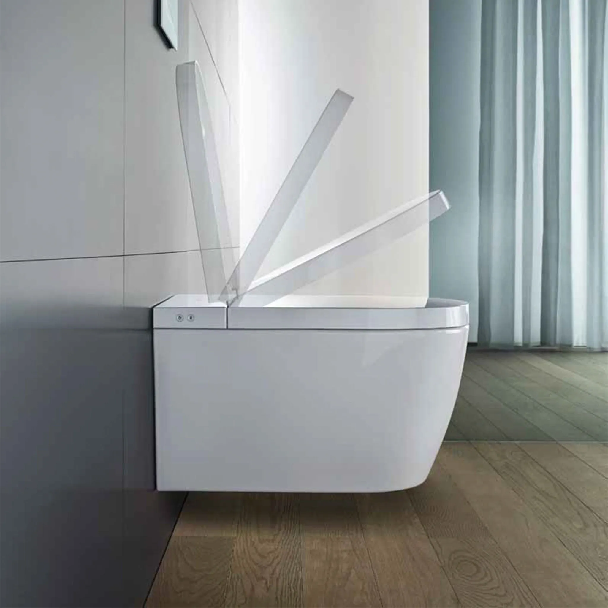 Duravit SensoWash Starck f Plus Compact Shower Toilet