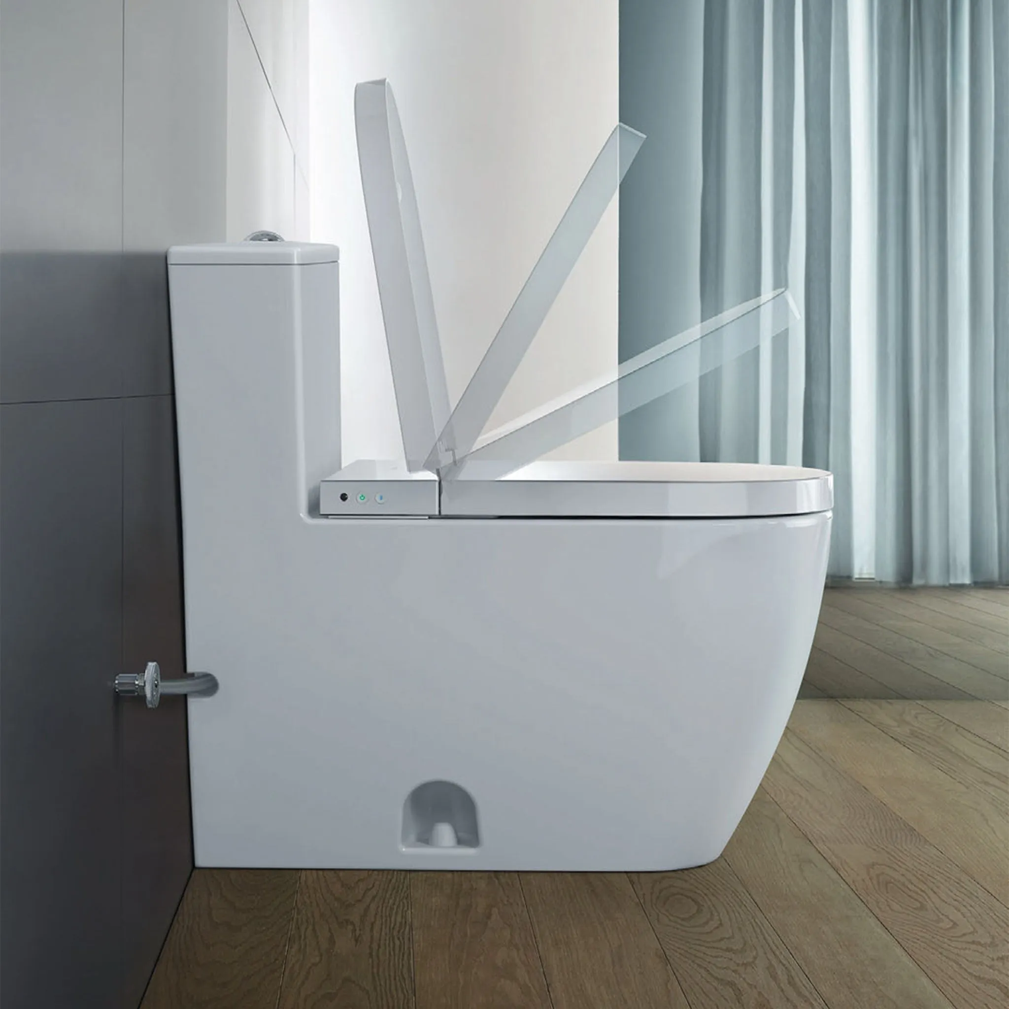 Duravit SensoWash Starck f Plus Compact Shower Toilet