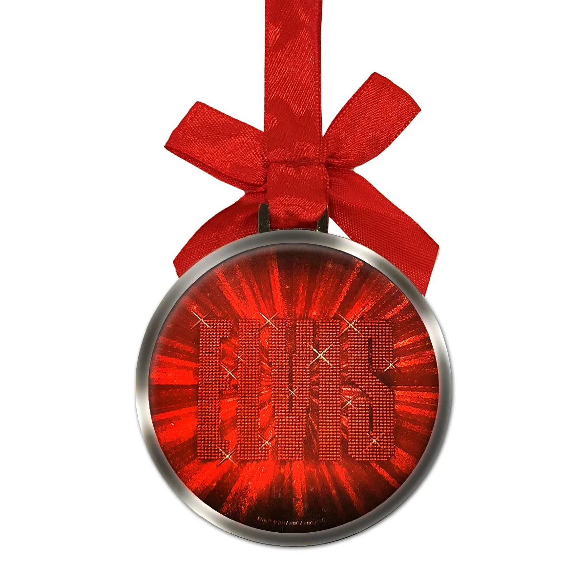 Elvis 68 Special Round Ornament