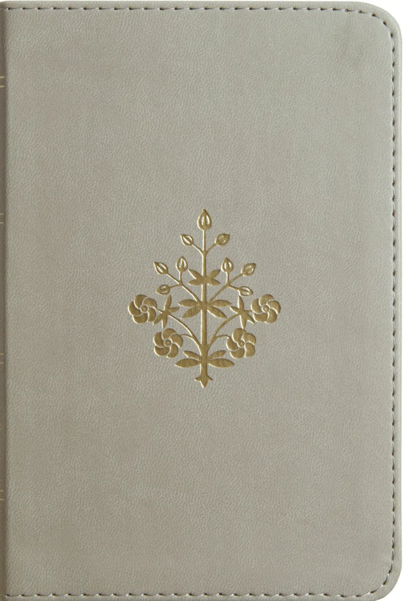 ESV Compact Bible (Trutone, Stone, Branch Design)