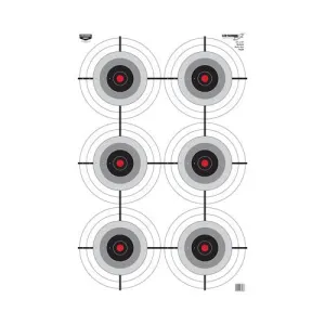 Eze-Scorer Multi-Bull's-Eye 23" x 35" - Per 100