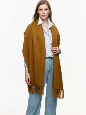 Golden Camel Cashmere Wrap