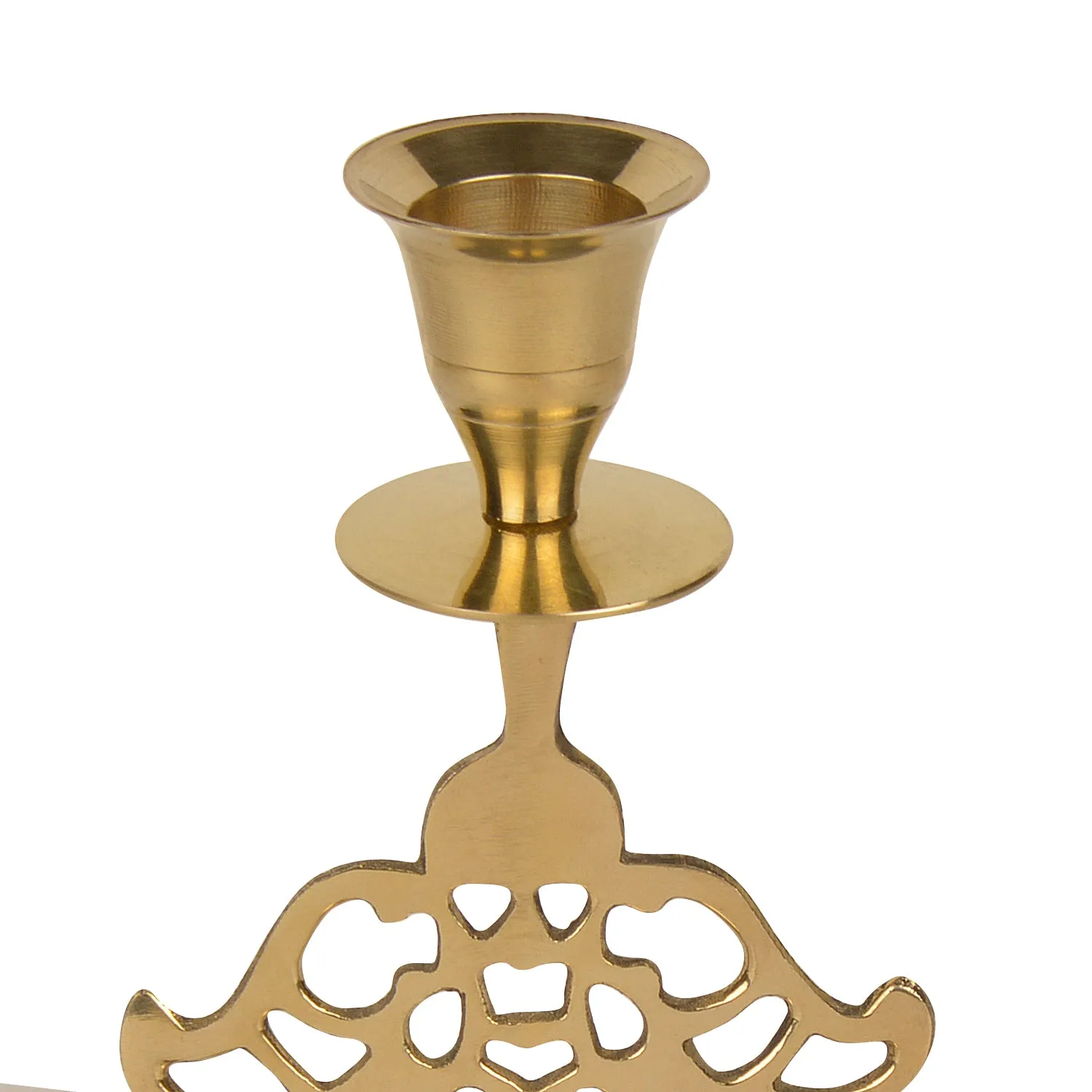 Handcrafted Brass Candle Holder