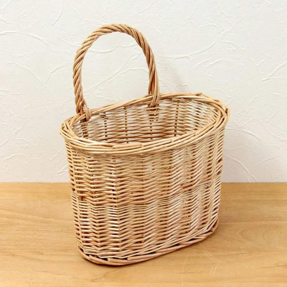 Hanging basket - Onions Basket - Wicker Basket - Kitchen Basket Storage - Fruit Basket - Wall Hanging Basket - Baby Toy Storage