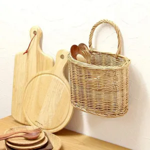 Hanging basket - Onions Basket - Wicker Basket - Kitchen Basket Storage - Fruit Basket - Wall Hanging Basket - Baby Toy Storage