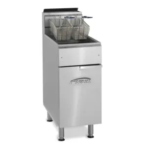 Imperial IFS-50 Floor Fryer, Natural Gas, 50 lb. cap.