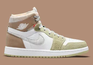 Jordan 1 High Zoom Air CMFT Olive Aura