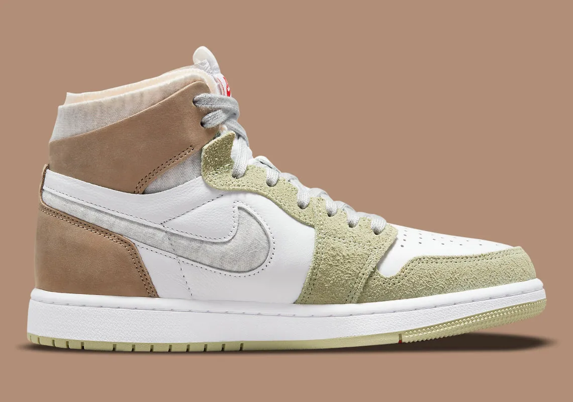 Jordan 1 High Zoom Air CMFT Olive Aura