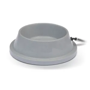 K&H Pet Products Thermal-Bowl 32oz. Slate Gray 12W