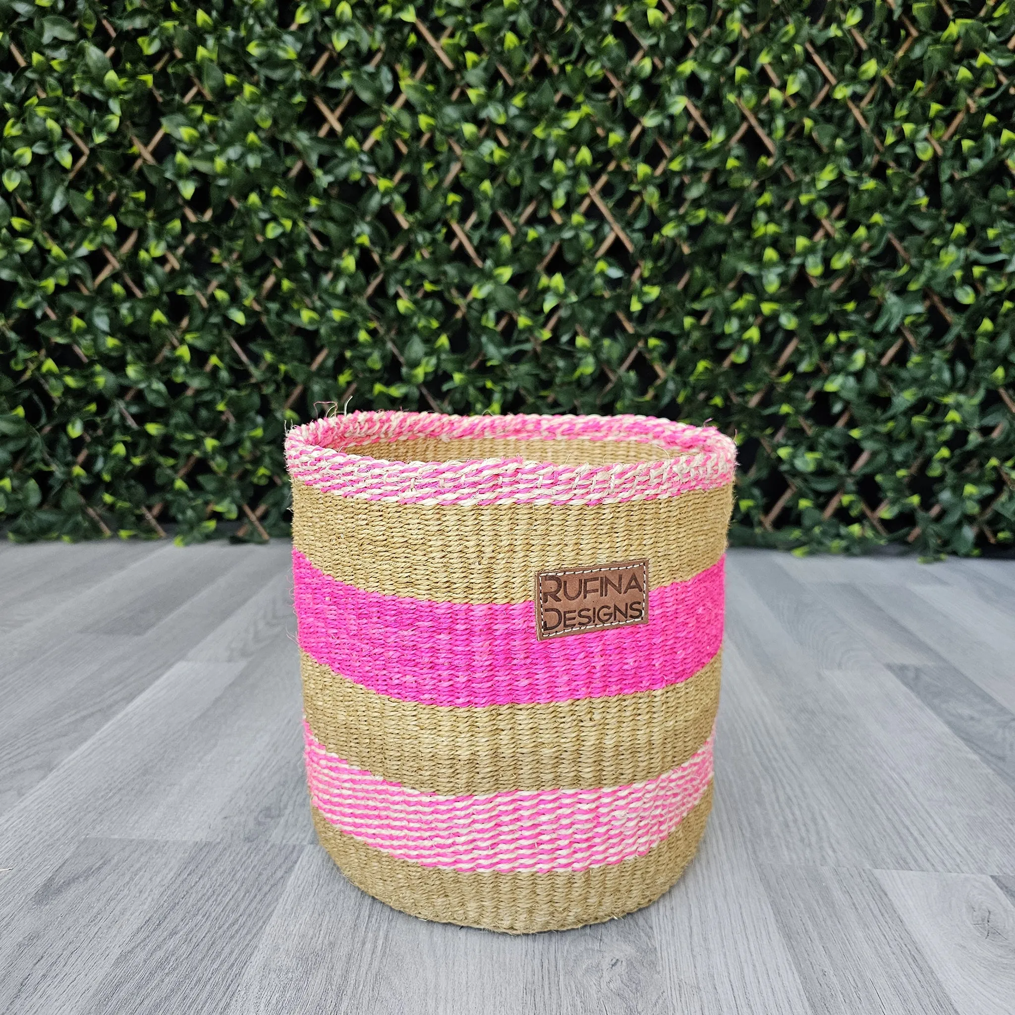 Kenyan Basket - Sisal Basket - KB13