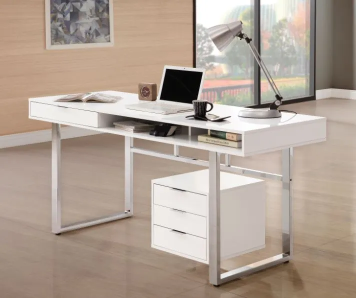 Krolly 4-Drawer Writing Desk Writing Desk