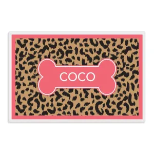 Leopard Print Pet Mat