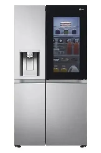 LG GSXV90BSAL 91.3cm Frost Free American Style Fridge Freezer - Stainless Steel