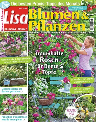 Lisa Blumen & Pflanzen Magazine (Germany)