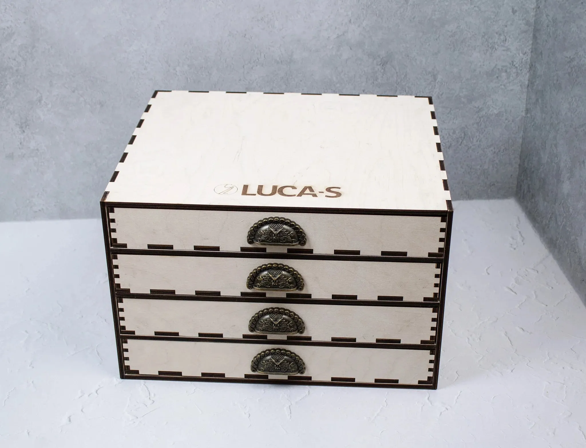 Luca-S Mouline Organizer - OL-03 Organizer Box 4 Luca-S Mouline 520 colors