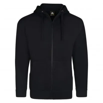 Macaw Zipped Hoody with Full Front Zip - Premium Quality Hoodie by Orn Clothing