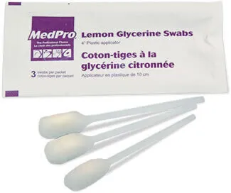 MedPro Lemon Glycerine Swabs