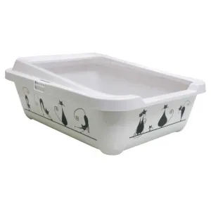 Moderna Hercules Tray with Rim Cat Litter Tray