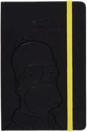 Moleskine Simpson Limited Edition Simpson Plain Notebook Pocket Size Black