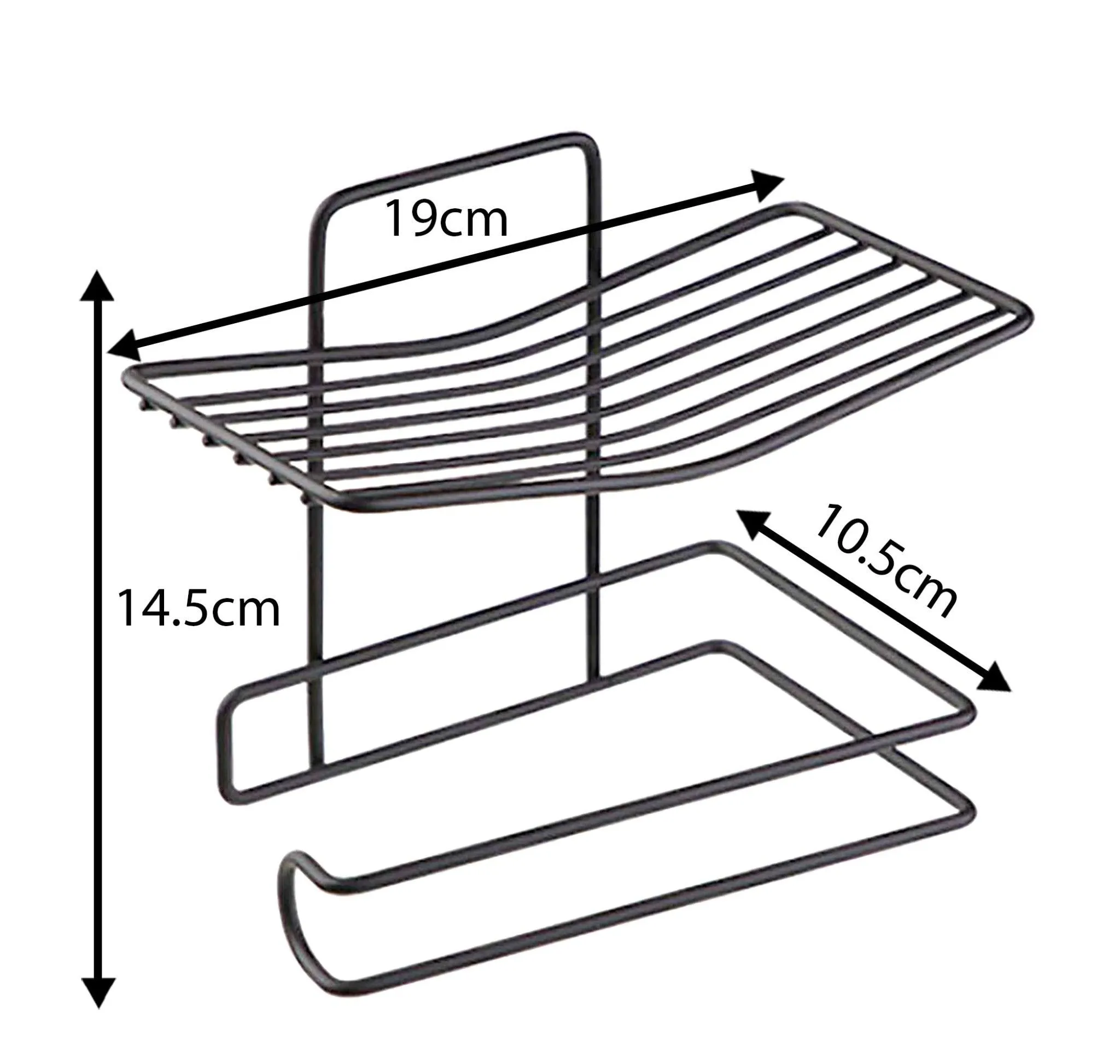 Multi purpose towel, tissue, soap, mobile holder organizer rack