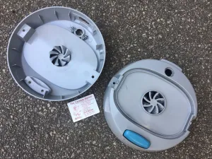 Nilfisk and Tellus GMD GMI and GSD Vacuum Cleaner Secondhand Motor Top Cover In Grey