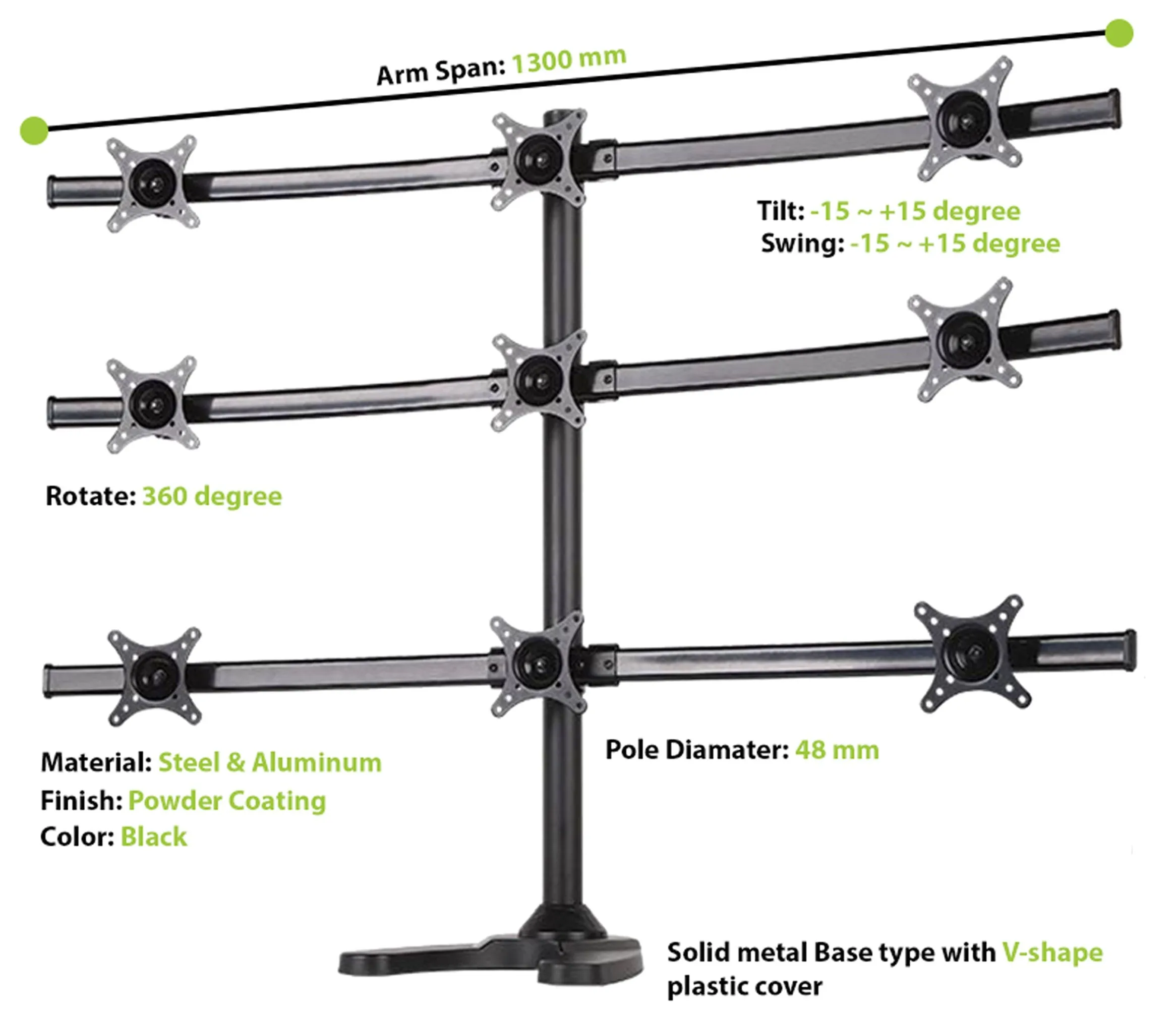 Nine Monitor Stand 9MS – FW