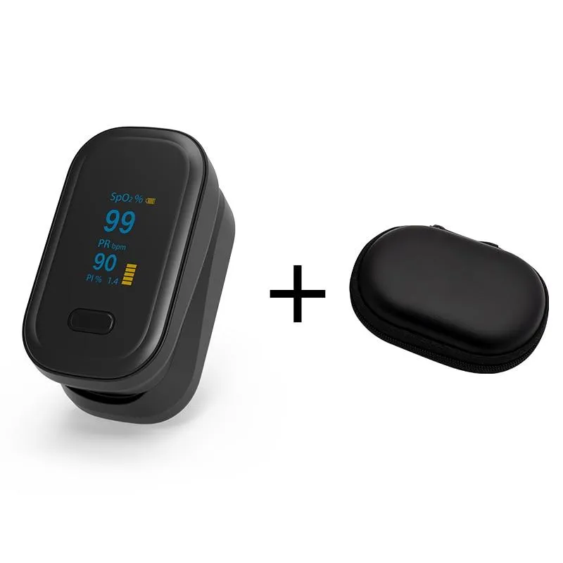 OLED Medical Portable Finger Pulse Oximeter blood oxygen Heart Rate Saturation Meter