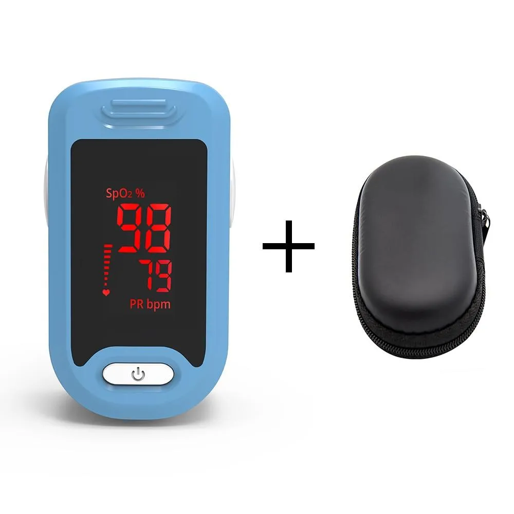 OLED Medical Portable Finger Pulse Oximeter blood oxygen Heart Rate Saturation Meter