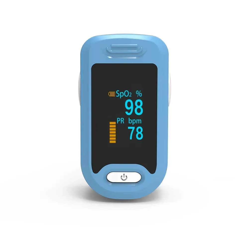 OLED Medical Portable Finger Pulse Oximeter blood oxygen Heart Rate Saturation Meter