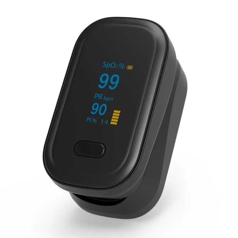 OLED Medical Portable Finger Pulse Oximeter blood oxygen Heart Rate Saturation Meter